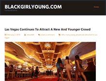 Tablet Screenshot of blackgirlyoung.com